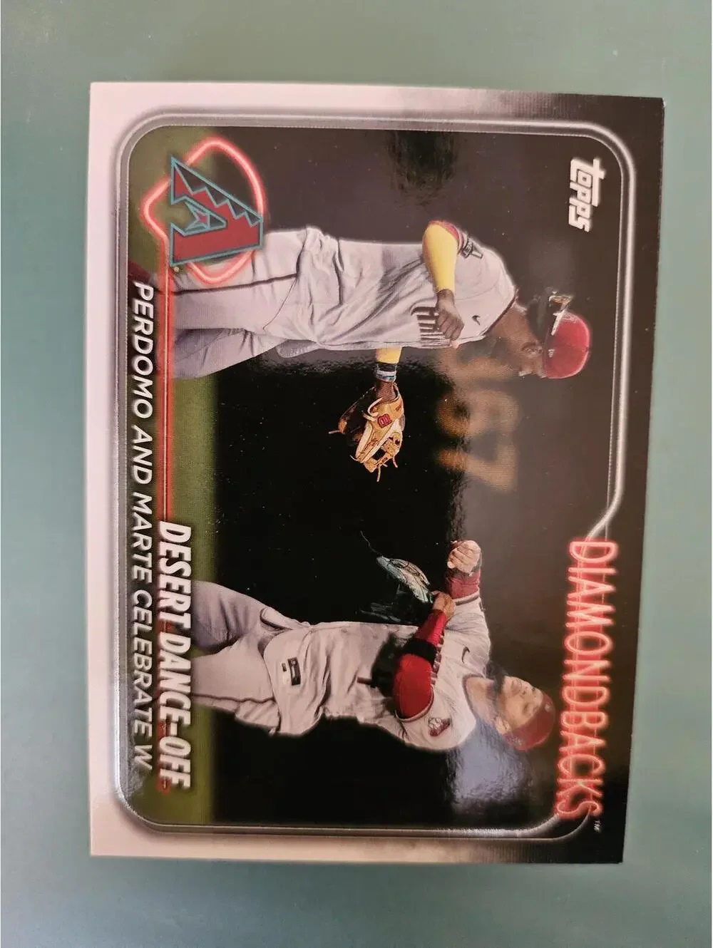 2024 Topps Series One Desert Dance-Off #190 - Arizona Diamondbacks Perdomo/Marte
